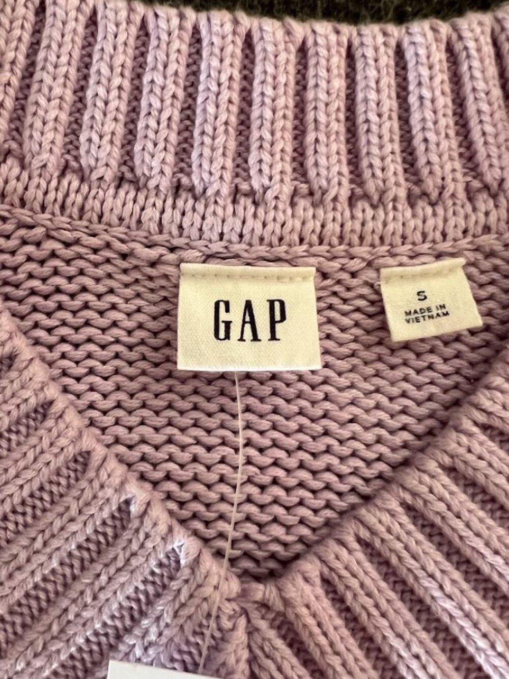 Gap Brand Women's Lilac Knit Sweater, NWT, Size S - Picture 5 of 7
